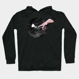 Badminton is a divine creation ! - Black Design Hoodie